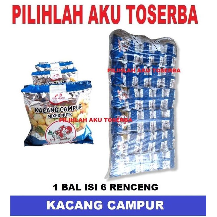 

Dua Kelinci KACANG CAMPUR RENCENG MIX NUT - ( HARGA 1 BAL )