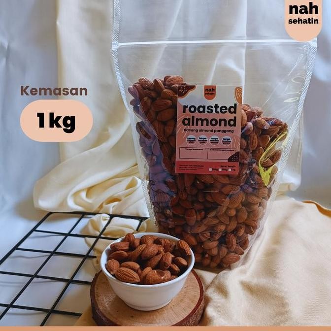 

ROASTED ALMOND 1kg - ALMOND PANGGANG PREMIUM