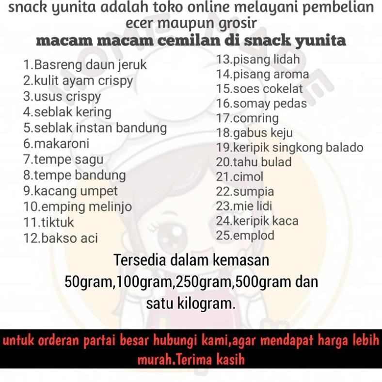 

Ct_C1077 Keripik Kulit Ayam Crispy 500 Gram Pedas Daun Jeruk Dan Original Gurih Ty69