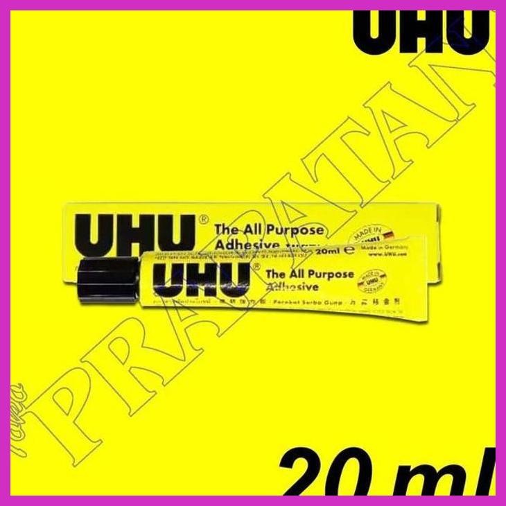 

( SEKOLAH / LUKIS ) COD LEM UHU CAIR 20ML / ALL PURPOSE ADHESIVE (SENI / MENGGAMBAR / ART / KERAJINAN ) GOOD QUALITY