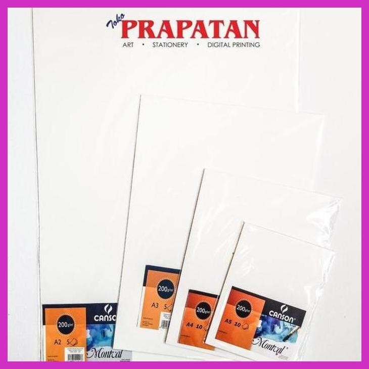 

( SEKOLAH / LUKIS ) PROMO CANSON MONTVAL A2/A3/A4/A5/A6 (200 GSM) (SENI / MENGGAMBAR / ART / KERAJINAN ) SIAP KIRIM
