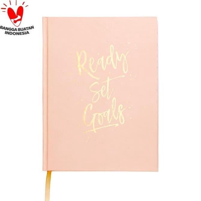 

Journal Pengembangan Diri / Self Help Harvest Ready Set Goals - Pink