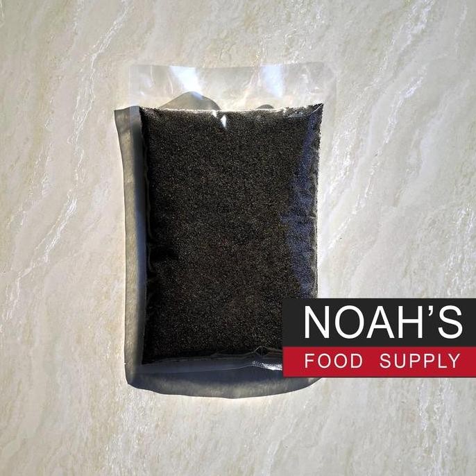

Tepung Wijen Hitam Black Sesame Powder 1Kg Biji Bubuk Wijen Hitam 1 Kg