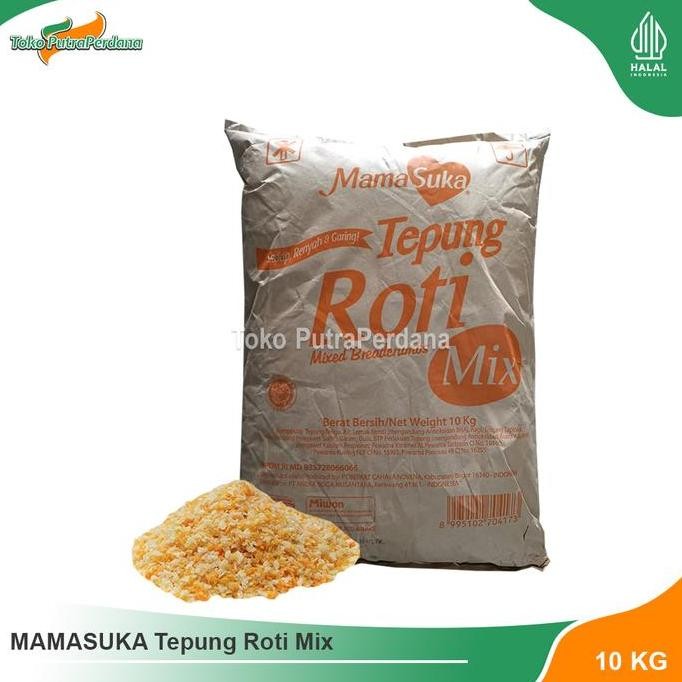 

Tepung Roti I Panir I Bread Crumb I Panko Mix Mamasuka 10Kg
