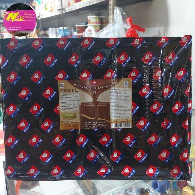 

Diamond Dark Coklat Compund F1 5Kg Khusus Gojek Dan Grab