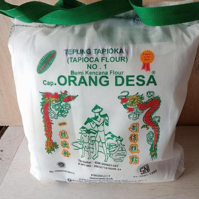 

Tepung Tapioka Cap Orang Desa 5Kg