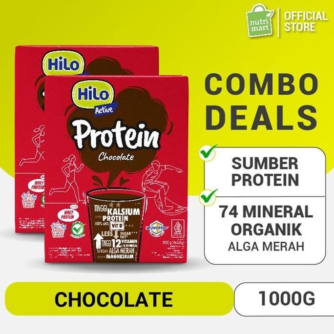 

Twin Pack: Hilo Active Chocolate 1000Gr - Susu Tinggi Kalsium