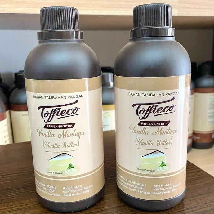 

Toffieco Pasta Vanilla Butter 500 Gr - Perisa Vanili Butter Toffieko