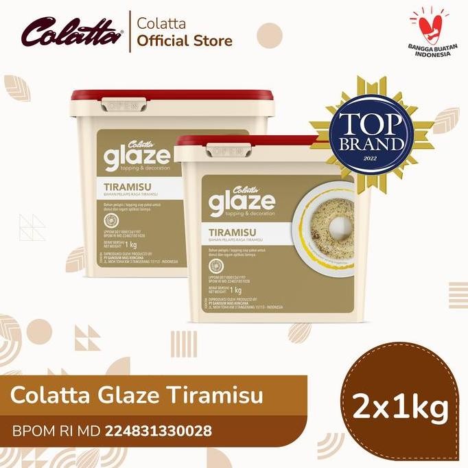 

Bundling Colatta Glaze Tiramisu 1Kg - Isi 2