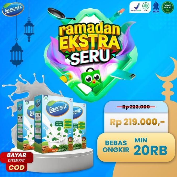 

Susu Etawa Gamat Gamamilk (3 Box) - Solusi Atasi Masalah Sendi&Tulang