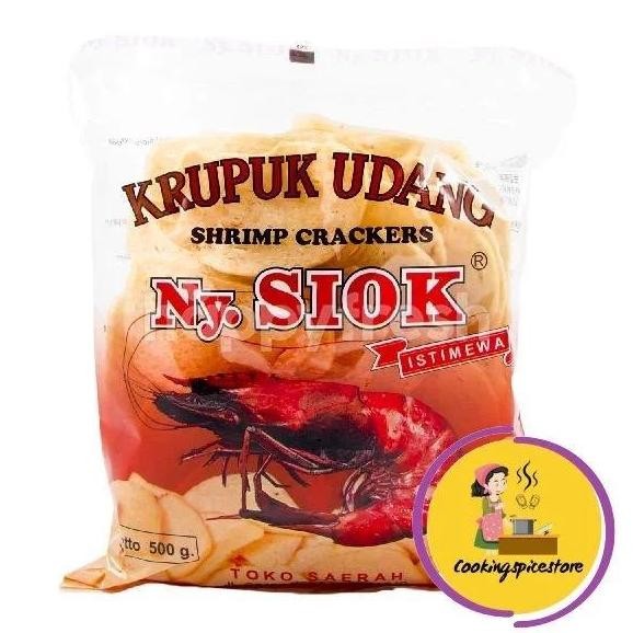 

Kerupuk Udang Nyonya Siok Oval 500Gram / Krupuk Kerupuk Udang Stik / Stick Ny Siok / Kerupuk Udang Mentah / Kerupuk Udang
