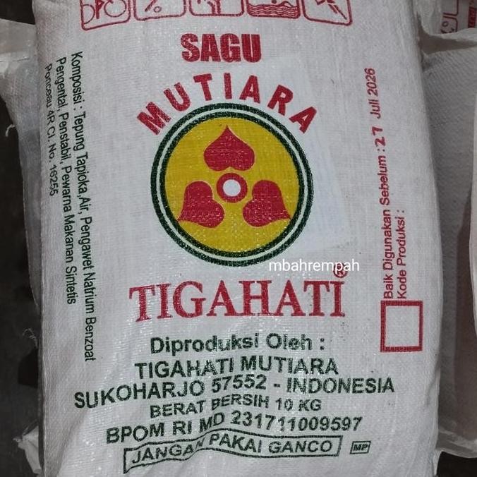 

Sagu Mutiara Murah Sagu Mutiara 10 Kg Pacar Cina Mentah