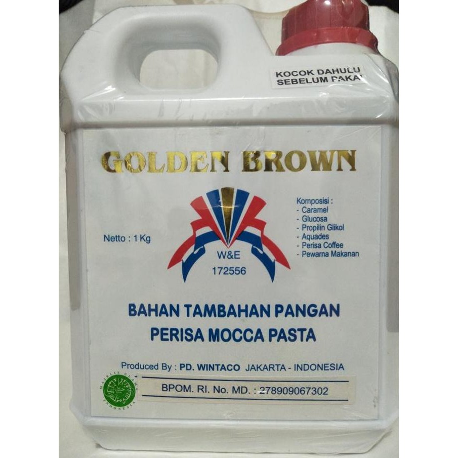 

1Kg Perisa Mocca Pasta Golden Brown