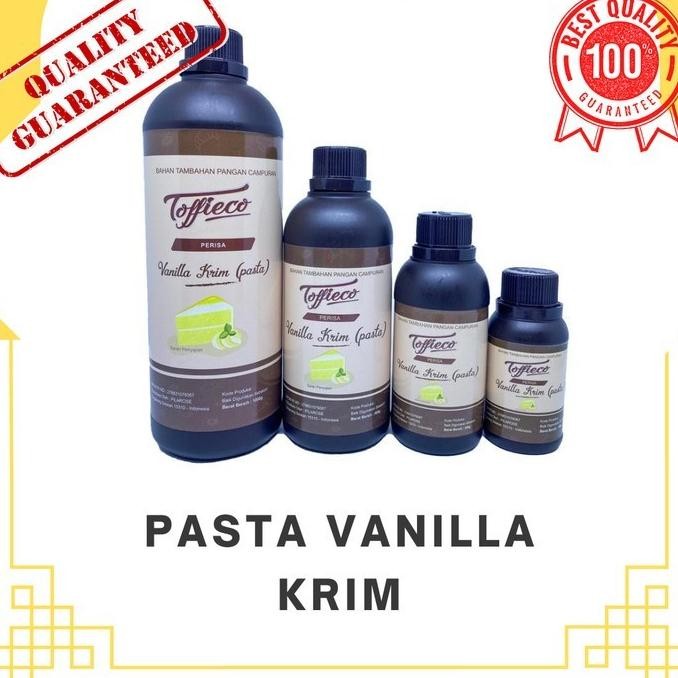 

Perisa Dan Pasta Vanilla Krim Toffieco 1 Kilogram