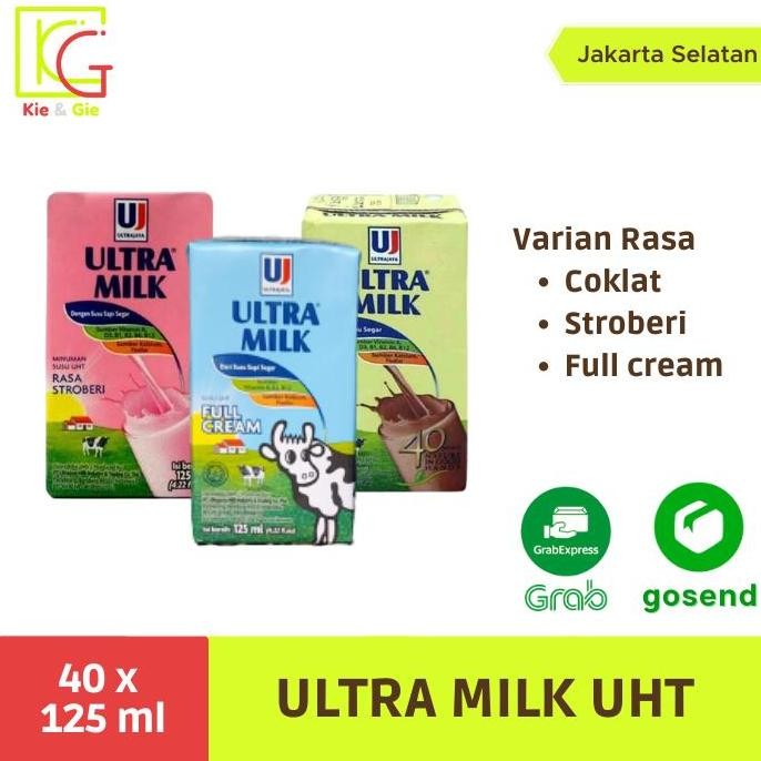 

Susu Uht Ultra Milk 125 Ml (Khusus Kurir Instant/ Sameday)
