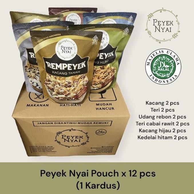 

Peyek Nyai | Paket Rempeyek Pouch
