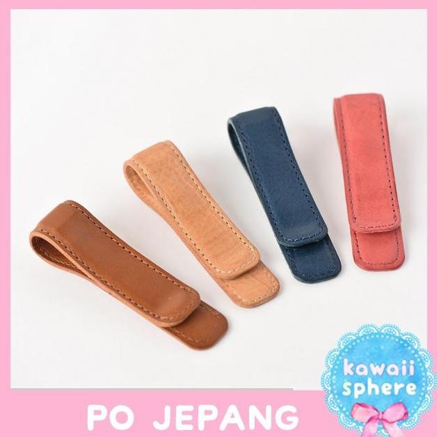 

Hobonichi Leather Clip For Weeks | Front | Po Jepang