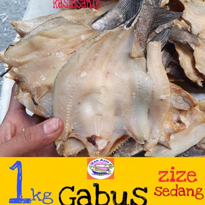 

Ikan Asin Gabus 1Kg