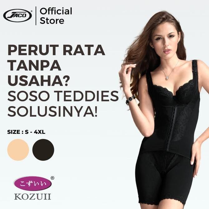 Kozuii Korset Pelangsing Batu Turmalin - Soso Teddies