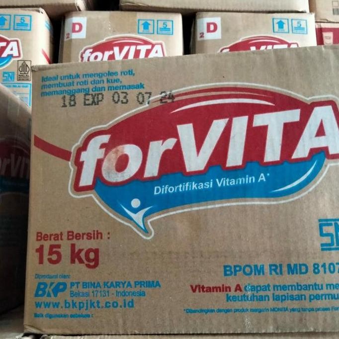 

Mentega Margarine Forvita 15Kg