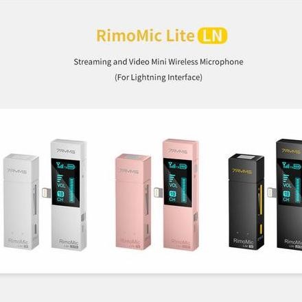 7Ryms Rimomic Lite Ln Streaming Wireless Microphone For Lightning Jack Co