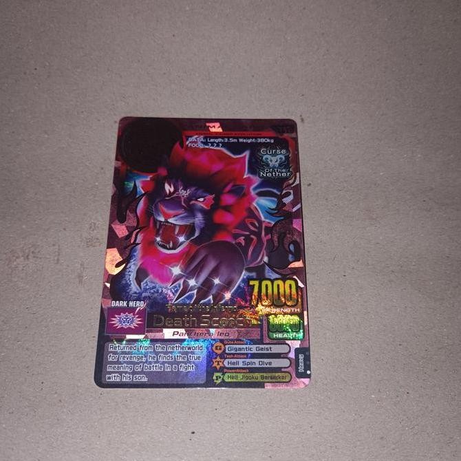 Kartu animal kaiser Death scorch EVO 7 Ultra rare Rare Original