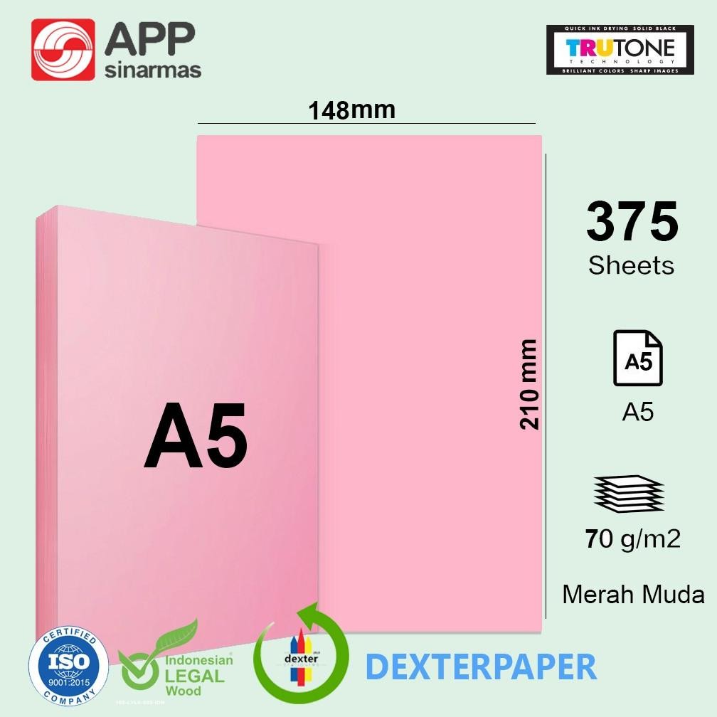 

JH8 KERTAS A5 70GR PAPERONE/ A5 WARNA | KERTAS PRINT LABEL PENGIRIMAN RESI ONLINE| KERTAS HVS A5 70 GRAM