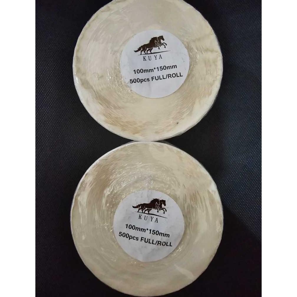 

JH8 THERMAL LABEL STICKER ROLL KERTAS BARCODE MEREK KUYA ASLI 100X150 MM 500LEMBAR PREMIUM BRAND BEST SELLER HIGH QUALITY