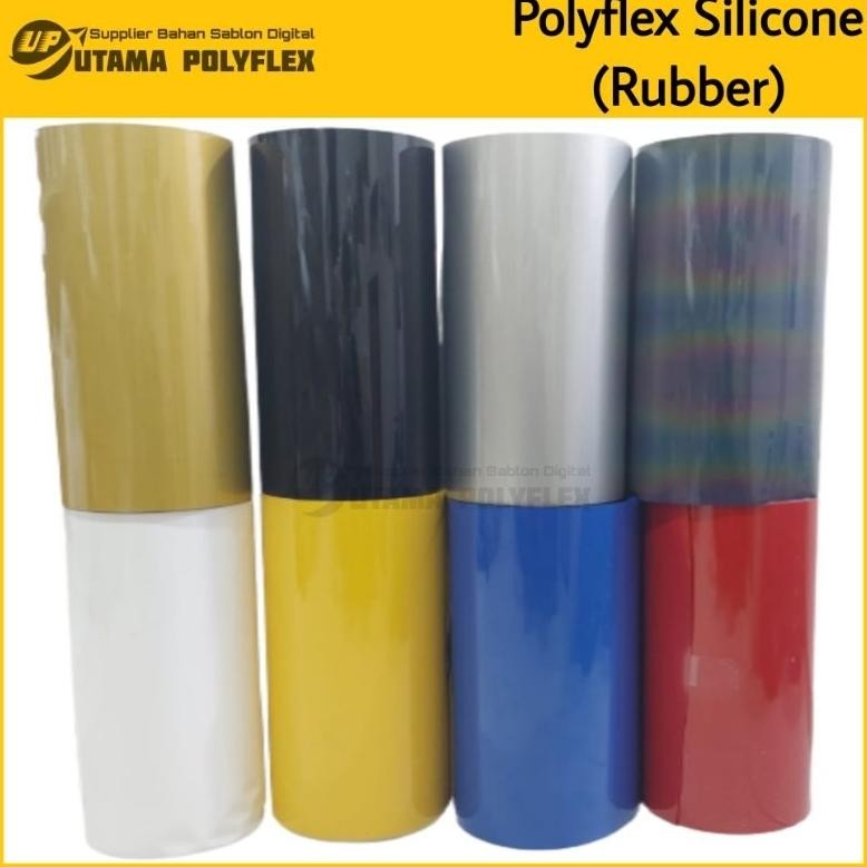 

JH8 Polyflex Silicone / Poliflex Silikon / Bahan Sablon Rubber Timbul