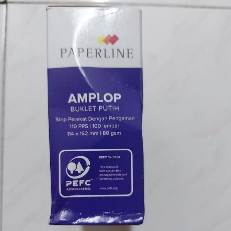 

JH8 AMPLOP PUTIH NO.110 PAPERLINE