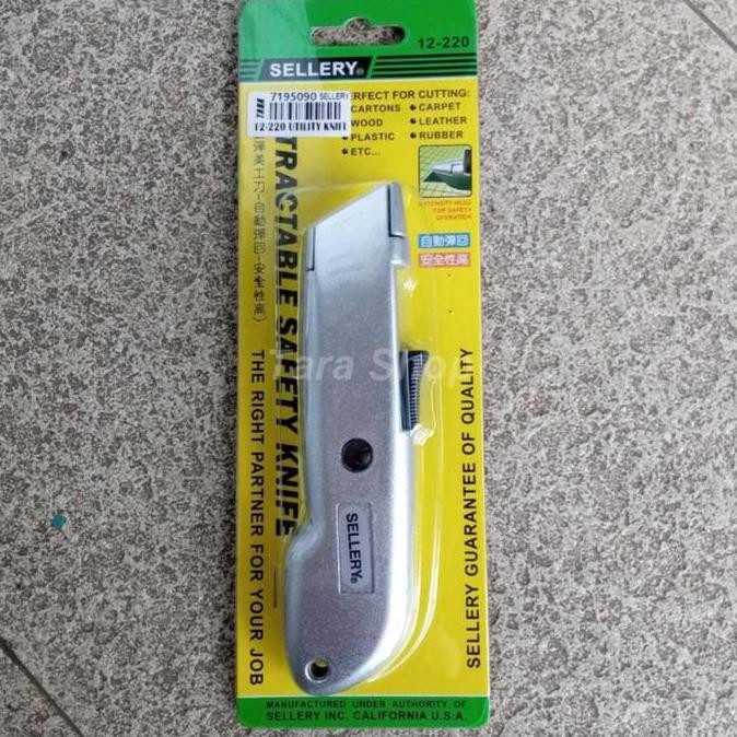 

ready !!! UTILITY KNIFE/CUTTER 12-220 SELLERY-7195090