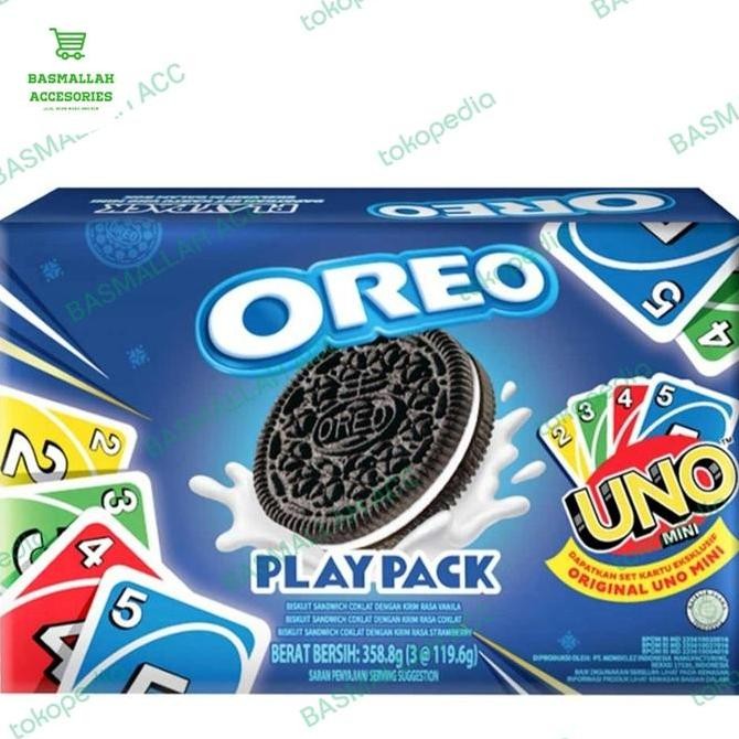 Oreo playpack kartu uno Rare Original