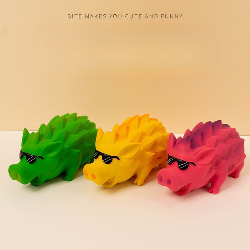 Planet Ekor COD  Mainan anjing peliharaan yang mengeluarkan suara dan tahan gigitan pedang lateks, s