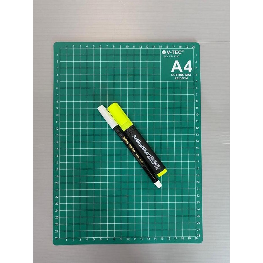 

ready !!! ALAS POTONG V-TEC CUTTING MAT A3 DAN A4