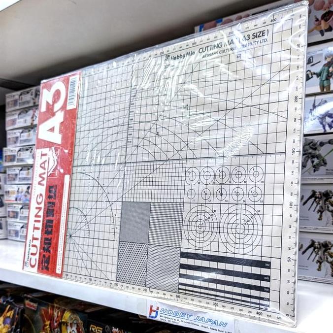

ready !!! Hobby Mio Double Colored Cutting Mat A3