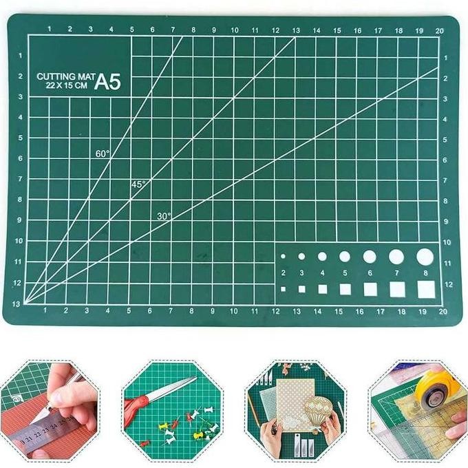 

ready !!! Cutting Mat Pad A1 A2 A3 A5 Alas Potong Kertas PVC Multifungsi Tatakan Pisau Cutter Work Cutting