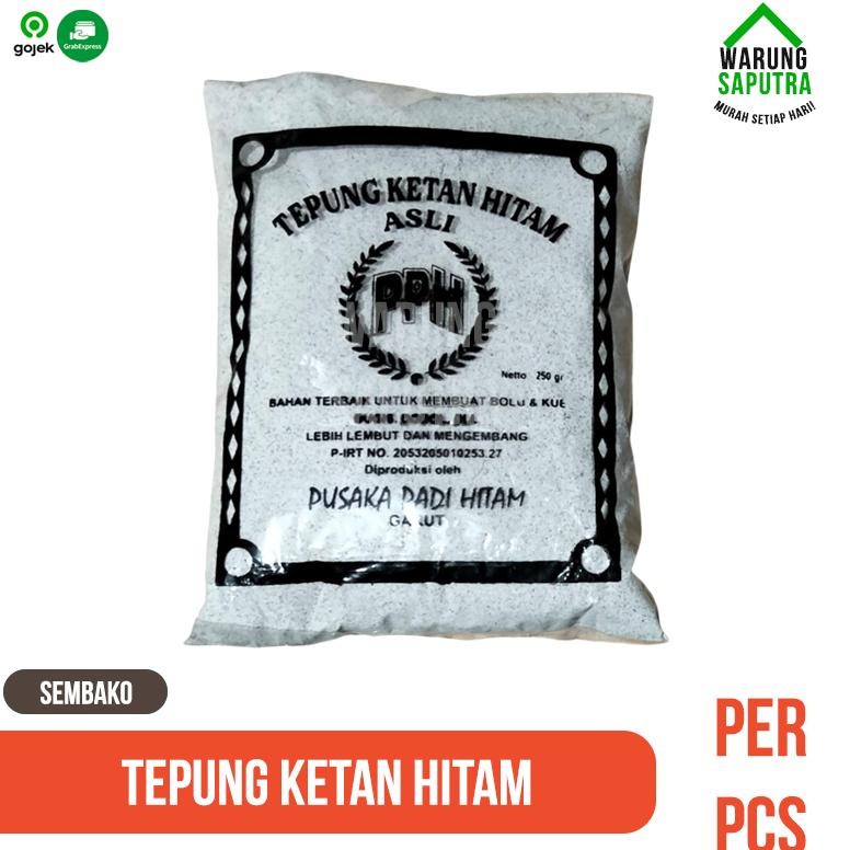 

Promo Tepung Ketan Hitam Asli 250 G