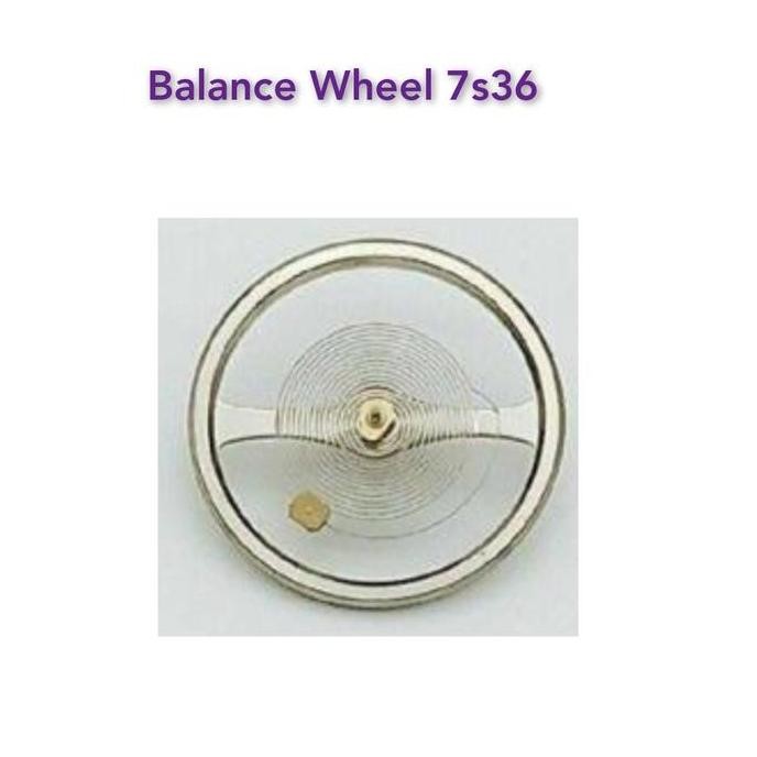 new  Balance Wheel Spring Seiko 7s36