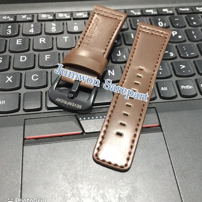new  Tali Kulit Jam Tangan SF Strap Tali Kulit Jam Tangan Seven 28mm