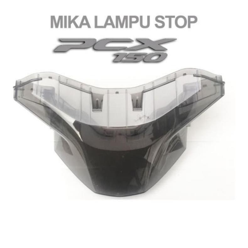 Mika Lampu Stoplamp Belakang PCX 150 Kaca Mika Lampu Rem Belakang PCX 150 Smoke
