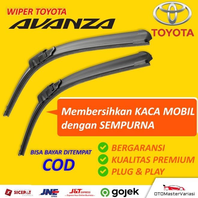 Wiper Kaca Mobil Frameless Avanza All New Avanza GrandNew Avanza Veloz