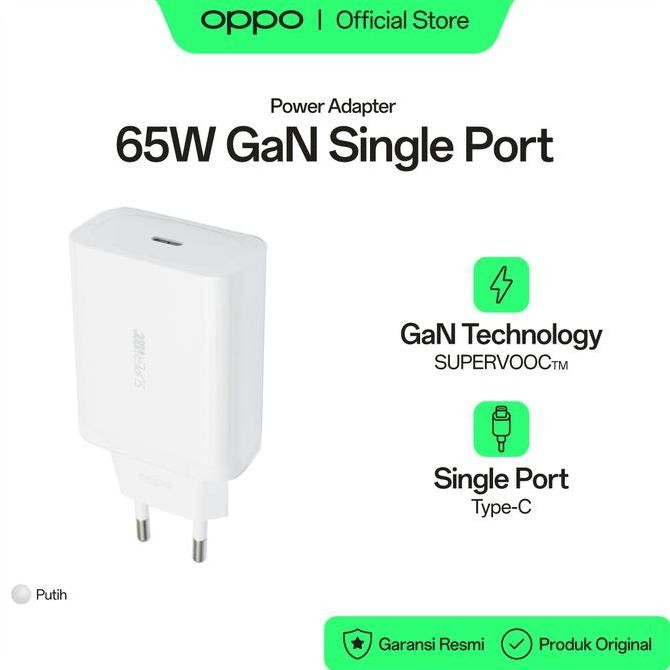 Oppo Power Adapter 65W Gan Supervooc