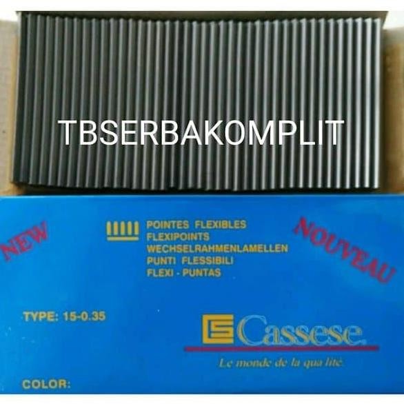 

Paku Flexi Point Staple Fleksi Points Penahan Papan Belakang Bingkai