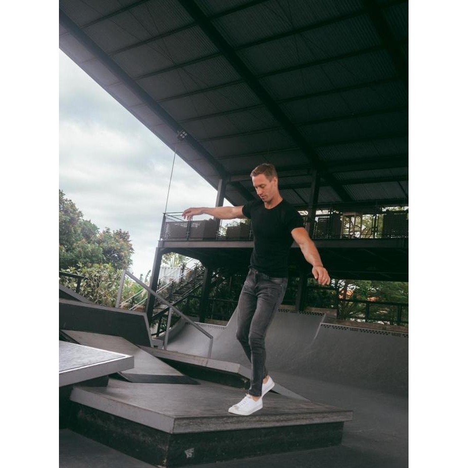 Weird Jeans - Grey Stone -Celana Jeans Pria Skinny Slimfit Strech