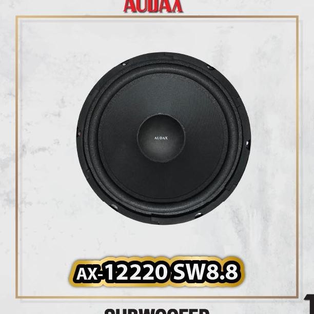 Audax Speaker Pasif 12 Ax12220 Sw8.8 Subwoofer
