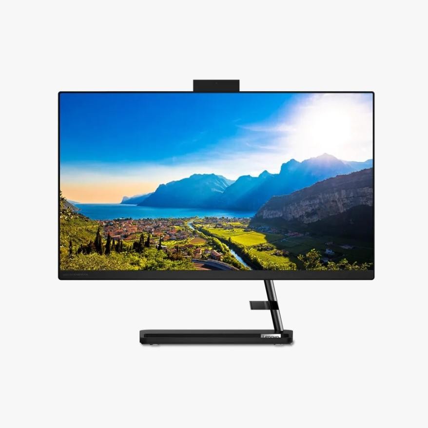 Ready Stock  Pc Lenovo Aio 3 24Iap7 23.8" Fhd I5-1240P 8Gb 512Gb Mx550 Original