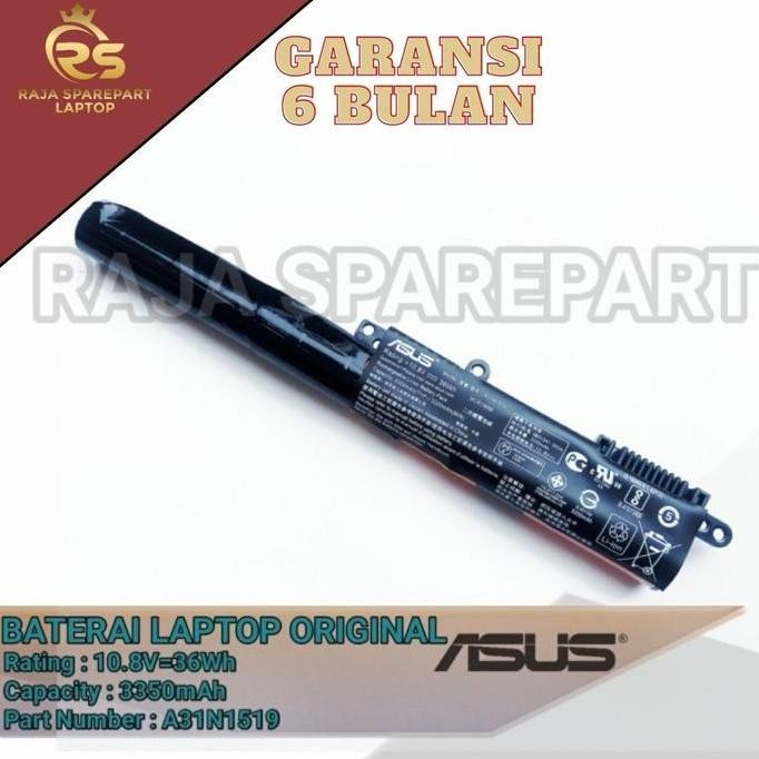 Baterai Laptop Asus X540 X540S X540L X540Y X540Ya X540La A31N1519 New Stok