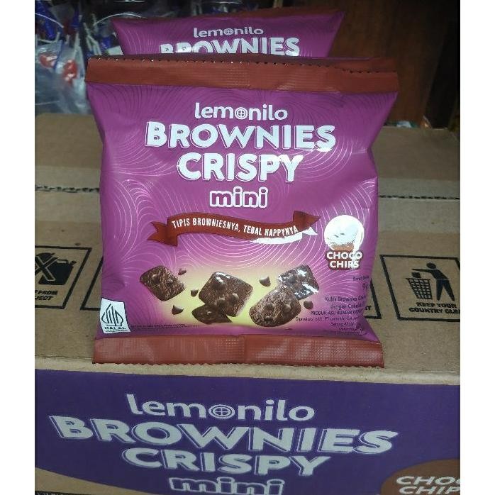 

Lemonilo Brownies Crispy Mini Coklat 10 Pcs