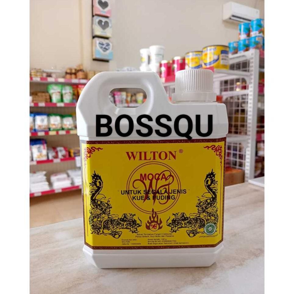 

Wilton Moca Pasta 1Kg 1Ltr Botol Putih