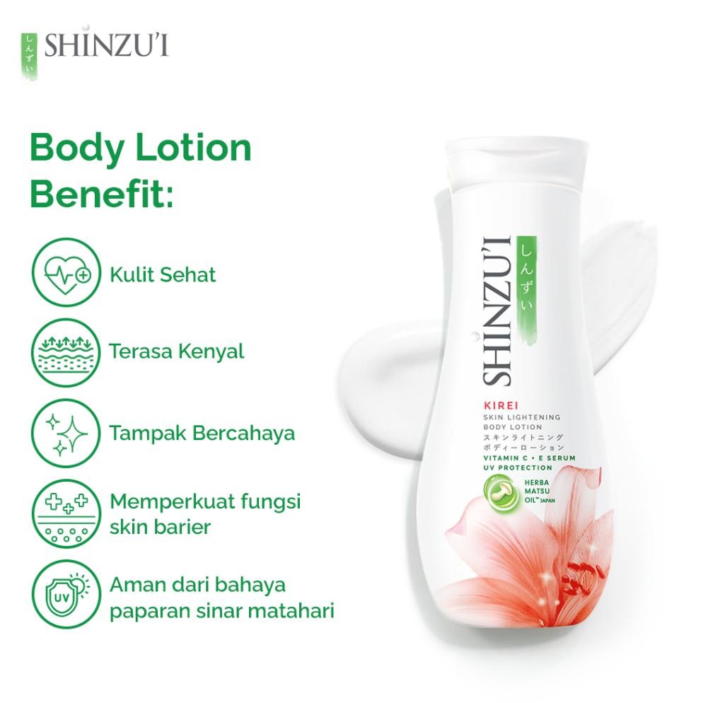 Ed-76 Shinzu'I Skin Lightening Body Lotion 100Ml - Shinzui Hand Body - Melembabkan - Memutihkan - My